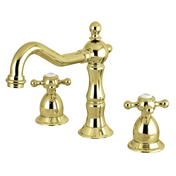 Kingston Brass KS1972BX 8" Widespread Bathroom Faucet, Polished Brass KS1972BX - main